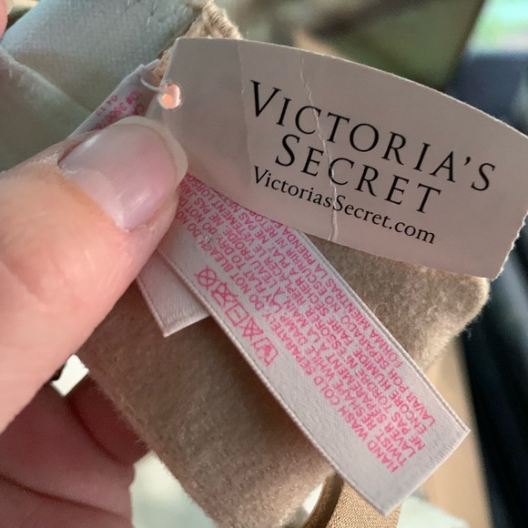 Fabulous By Victoria's Secret Pink Gold Champagne Strapless Convertible Bra 34A - Picture 11 of 13